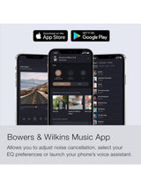 Bowers & Wilkins Px8 Noise Cancelling Wireless Headphones Bluetooth ANC Blk