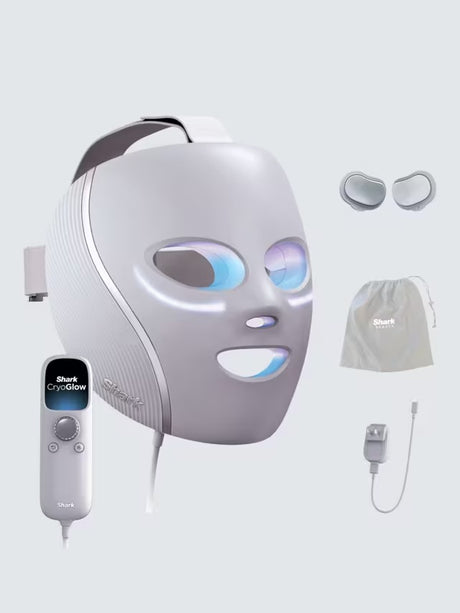 Shark CryoGlow FW312UK LED Anti-Ageing & Blemish Repair Face Mask - Lilac