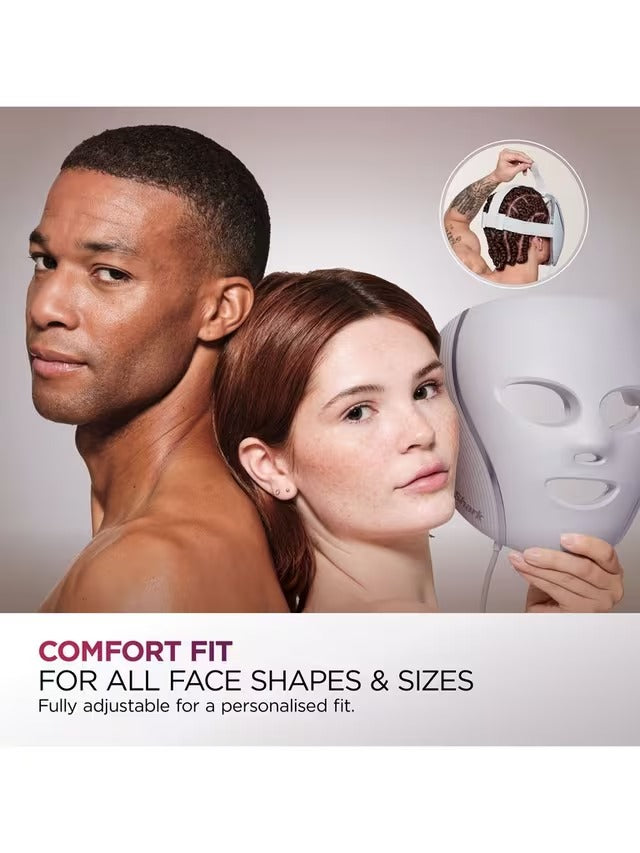 Shark CryoGlow FW312UK LED Anti-Ageing & Blemish Repair Face Mask - Lilac
