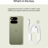 Google Pixel 11 Pro Fold 256GB 5G SIM+eSIM Unlocked Smartphone - Olive Green