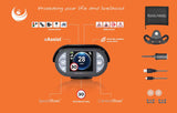 Road Angel Gem Plus Deluxe GPS Safety Camera Speed Limit Detector - Black