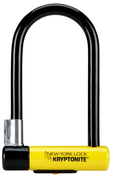 Kryptonite GK002154 New York Standard Flexframe Bracket U-Lock Yellow/Black