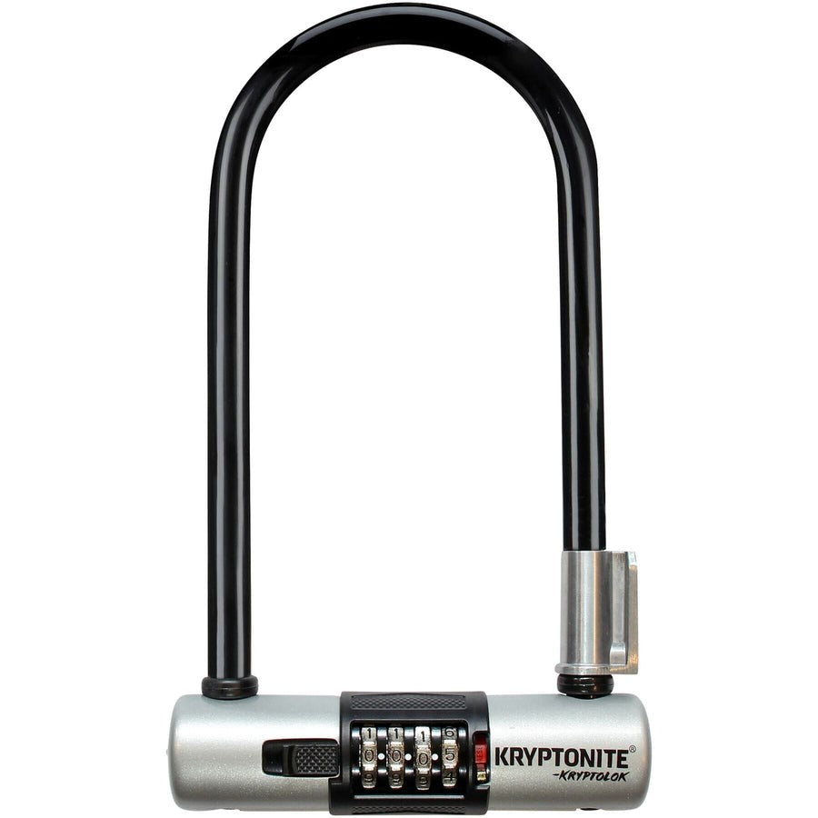 Kryptonite Kryptolok Combo Standard U-Lock With Bracket Sold Secure Gold