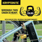 Kryptonite New York Fahgettaboudit Secure Chain Lock & Padlock 14mm x 150cm