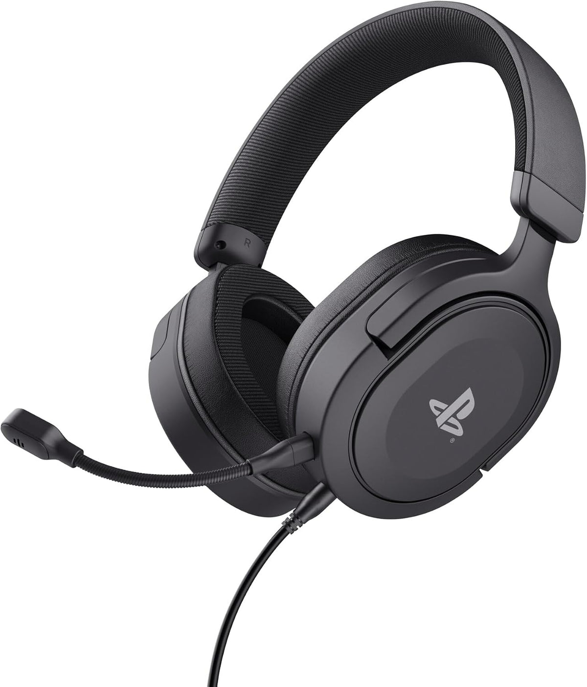 Trust GXT 498 Forta PS5 Licensed 50mm Wired 3D Audio Gaming Headset - Black