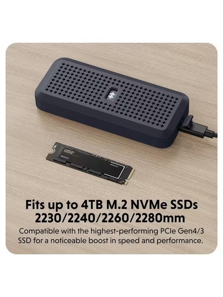 Targus HD5001GL HyperDrive Next USB4 NVMe PCIe 4.0 SSD Storage Enclosure