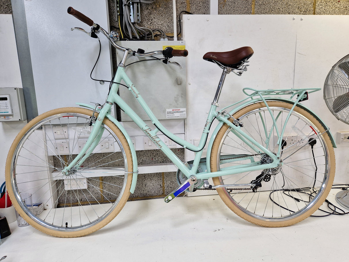 Pendleton Somerby Women's 7-Speed V-Brake 700c Wheel Hybrid Bike Mint Small