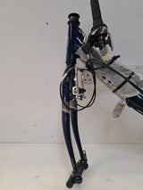 Apollo Elyse Womens 21 Speed V-Brakes Hybrid Bike - Navy Blue - 16" Small