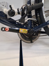 Apollo Elyse Womens 21 Speed V-Brakes Hybrid Bike - Navy Blue - 16" Small