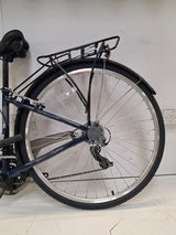Apollo Elyse Womens 21 Speed V-Brakes Hybrid Bike - Navy Blue - 16" Small
