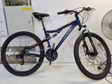 Apollo Gradient Mountain Bike 17in Medium 27.5in Disc Brake - Blue Orange
