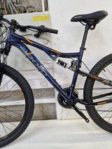Apollo Gradient Mountain Bike 17in Medium 27.5in Disc Brake - Blue Orange