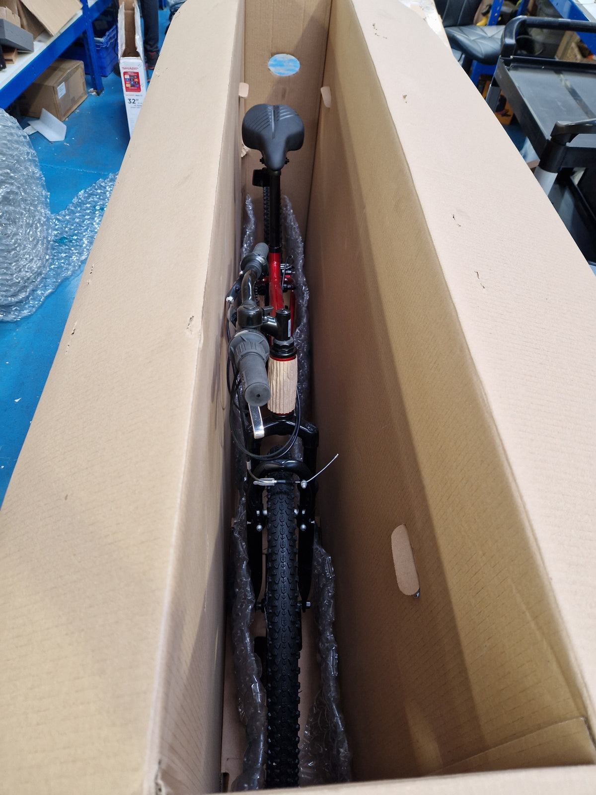 Apollo Phaze 2024 Men's 27.5in Hardtail Mountain Bike - 17in Medium - Red