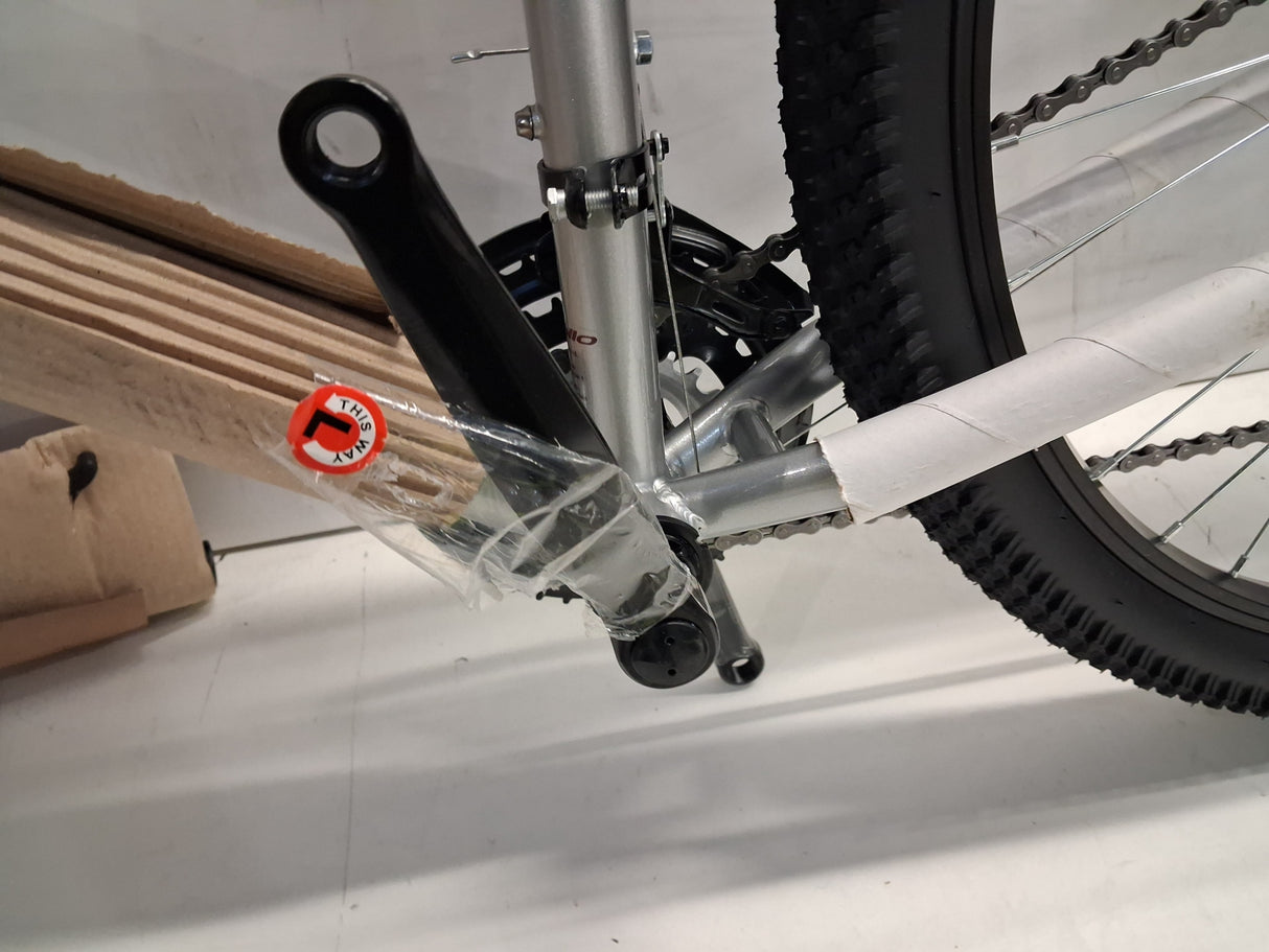 Apollo Twilight 18-Speed V-Brakes Womens Mountain Bike - Silver - Large 20''