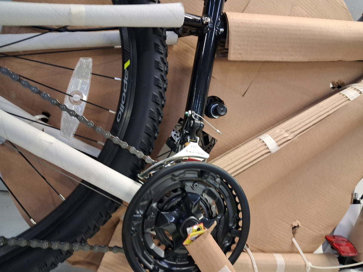 Apollo Evade Mens 21 Speed Disc Brake Mountain Bike - Black - Small 14"