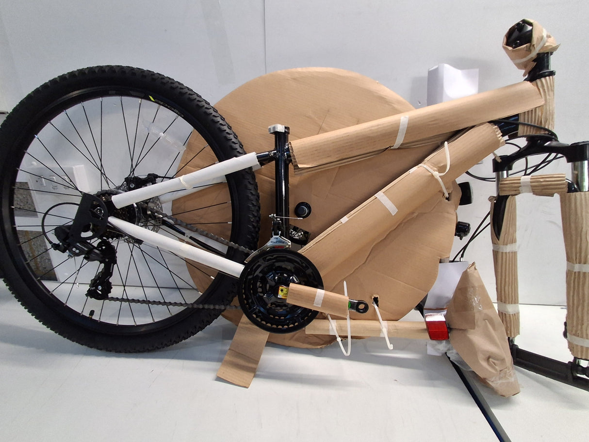 Apollo Evade Mens 21-Speed Age 14+ Disc Brake Mountain Bike - Black - Small