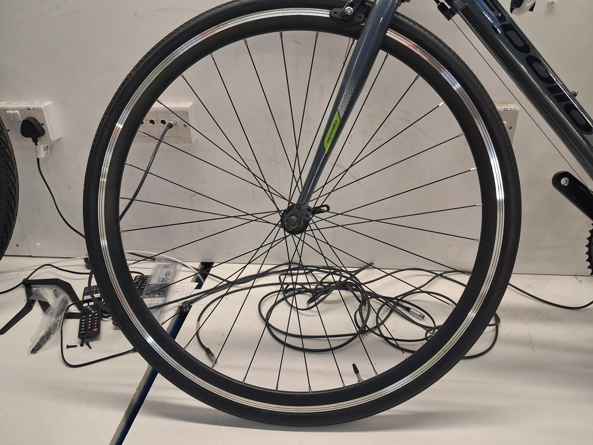 Apollo Paradox Mens 14-Speed V-Brakes Alloy Road Bike - Grey - 51cm Medium