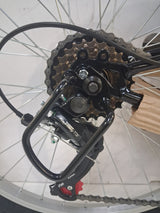 Apollo Vortice Junior 8-12 Years 24'' Wheel Hybrid Bike  - Black/Turquoise