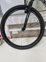 Apollo Slant 18 Speed V-Brake 27.5" Unisex Steel Mountain Bike Silver - Small
