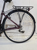 Apollo Elyse Women's 21 Speed 16'' Alloy Frame Hybrid Bike - Small - Purple