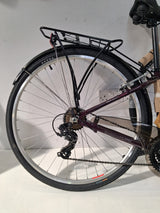 Apollo Elyse Womens 21 Speed V-Brakes Hybrid Bike - Purple - Small 16''