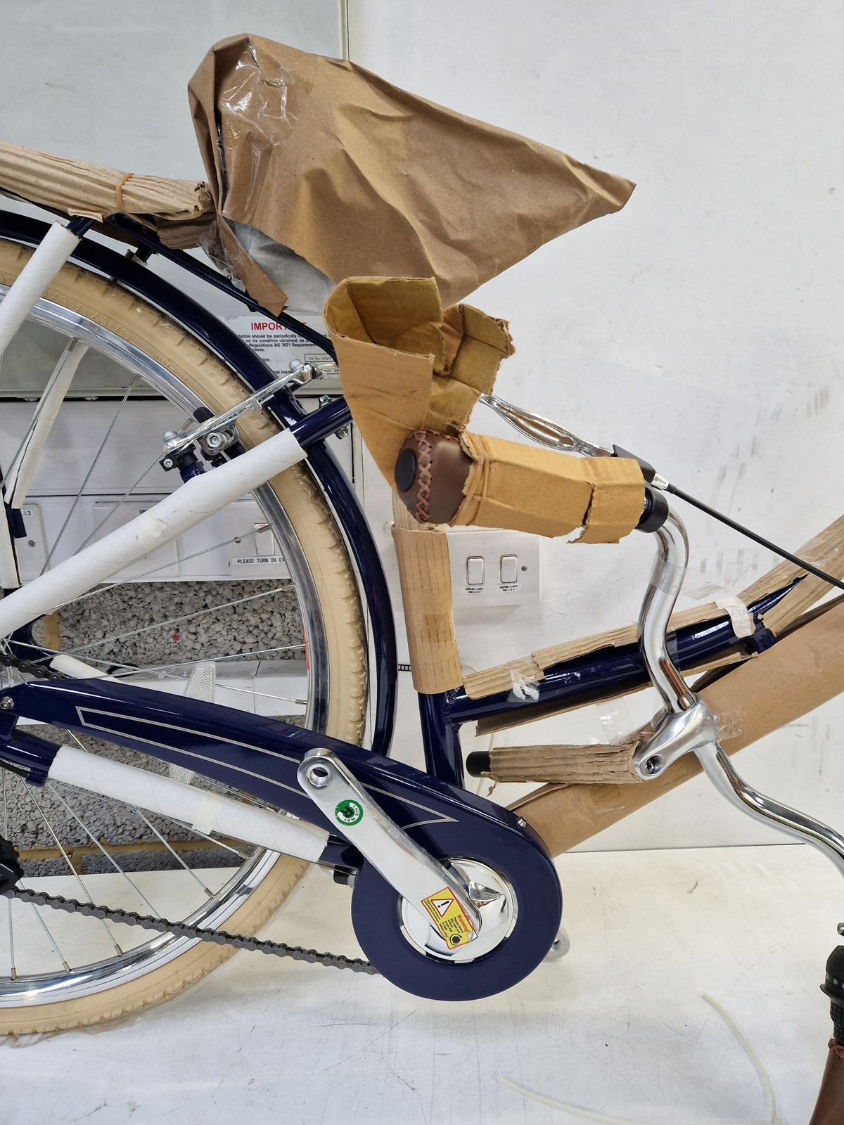 Pendleton Somerby 7-Speed V-Brake Hybrid Bike - Medium 17in - Midnight Blue
