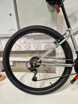 Apollo Slant 6-Gears V-Brake Steel Unisex Mountain Bike - Small 14" - Silver