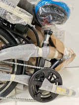 Apollo Transport 20" Wheel V Brake 6 Speed Folding Electric Bike Alloy Grey
