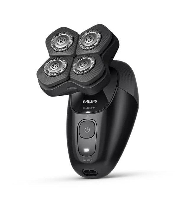 Philips HS5980/15 Pro 5000 360° Flexible ComfortCut Head Shaver - Black