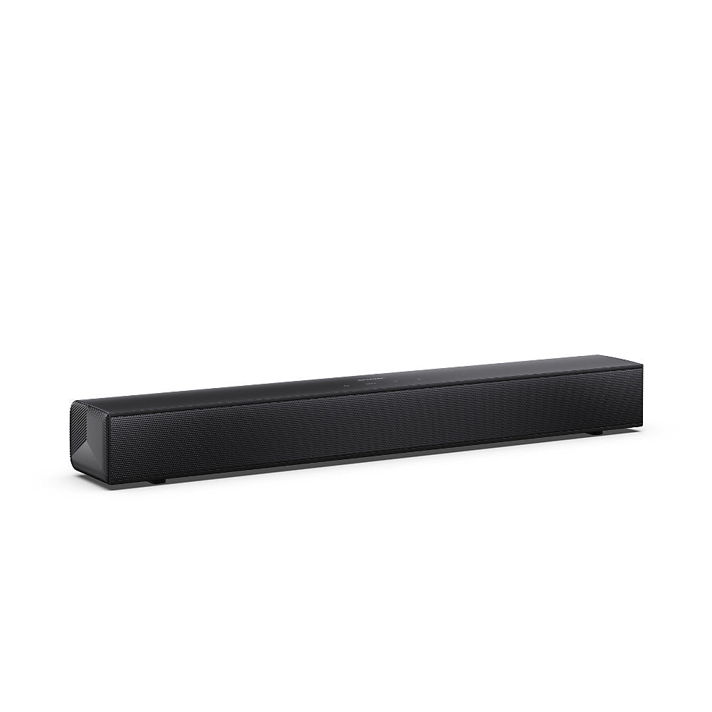 SHARP HT-SB121 Compact 2.0 Soundbar 20W with Bluetooth 5.3 for TVs - Black