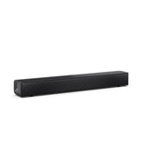 SHARP HT-SB121 Compact 2.0 Soundbar 20W with Bluetooth 5.3 for TVs - Black