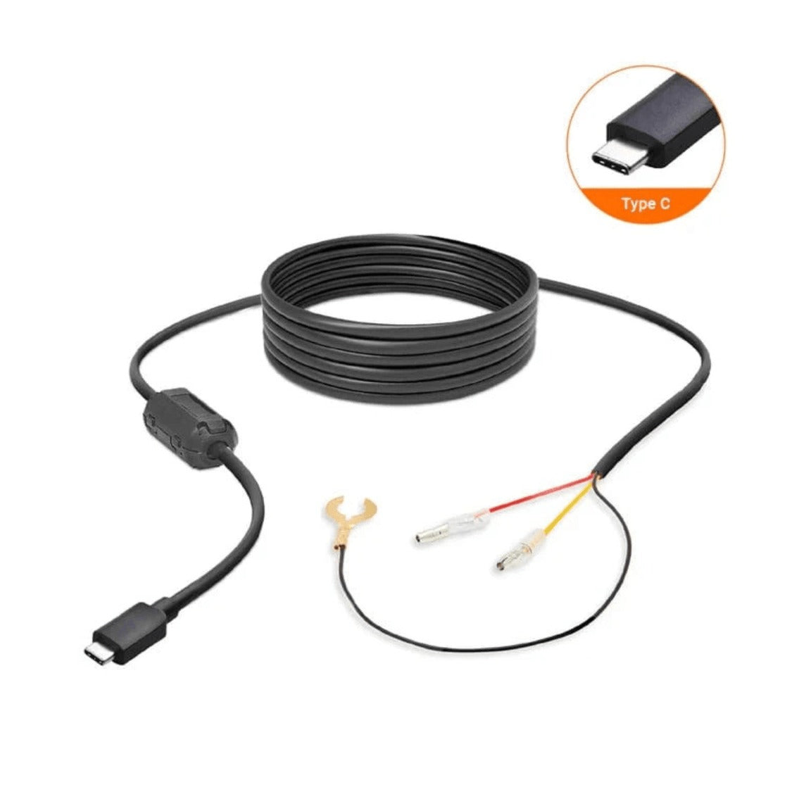 Road Angel HWK5VC-OBD 5V USB-C OBD2 Dash Cam Hardwire Fuse Tap Kit - Black