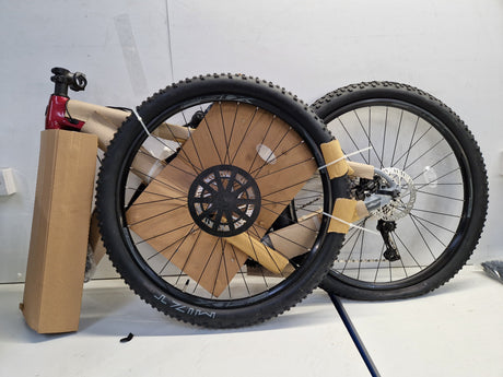 Polygon Xtrada 5 27.5" Wheel Unisex Mountain Bikes - Grey/Red - Small Frame