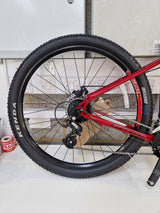 Carrera Valour Disc Men's Front Suspension 16-Spd Mountain Bike Red Size 18