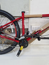 Carrera Valour Disc Men's Front Suspension 16-Spd Mountain Bike Red Size 18