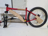 Carrera Valour Disc Men's Front Suspension 16-Spd Mountain Bike Red Size 18