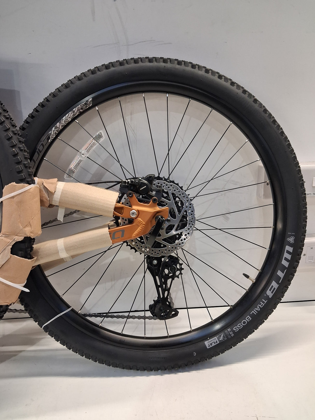 Carrera Titan X 2025 Unisex 10 Speed Mountain Bike - Orange - Large Frame