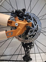 Carrera Titan X 2025 Unisex 10 Speed Mountain Bike - Orange - Large Frame