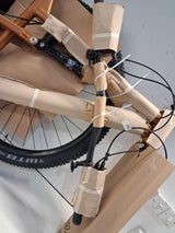 Carrera Titan X 2025 Unisex 10 Speed Mountain Bike - Orange - Large Frame