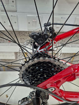 Carrera Valour Disc 27.5in-Wheels Men's Mountain Bike - 18in Medium - Red