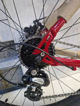 Carrera Valour Disc Men's 16-Speed Mountain Bike - Red - X-Large 22'' Frame