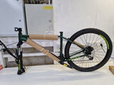 Carrera Vengeance Men's 16 Speed Medium 18'' Alloy Mountain Bike - Green