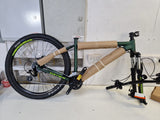 Carrera Vengeance Men's 16 Speed Medium 18'' Alloy Mountain Bike - Green