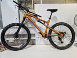 Carrera Titan X 2025 Unisex 10-Speed Mountain Bike - Large Frame - Orange