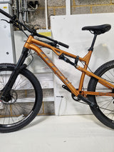 Carrera Titan X 2025 Unisex 10-Speed Mountain Bike - Large Frame - Orange