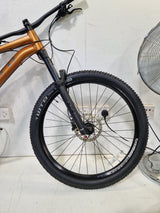 Carrera Titan X 2025 Unisex 10-Speed Mountain Bike - Large Frame - Orange
