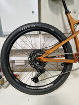 Carrera Titan X 2025 Unisex 10-Speed Mountain Bike - Large Frame - Orange