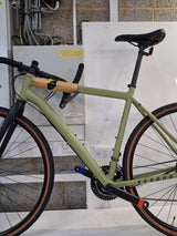 Voodoo Limba Unisex 16-Speed Disc Brake Adult Adventure Bike - Large - Beige