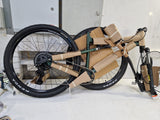 Carrera Titan (2025) 9-Speed Full Suspension Mountain Bike - Green - Medium