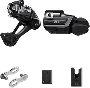 Shimano Deore XT M8250 Di2 12-Speed I-Spec EV Long Cage Upgrade Kit - Black